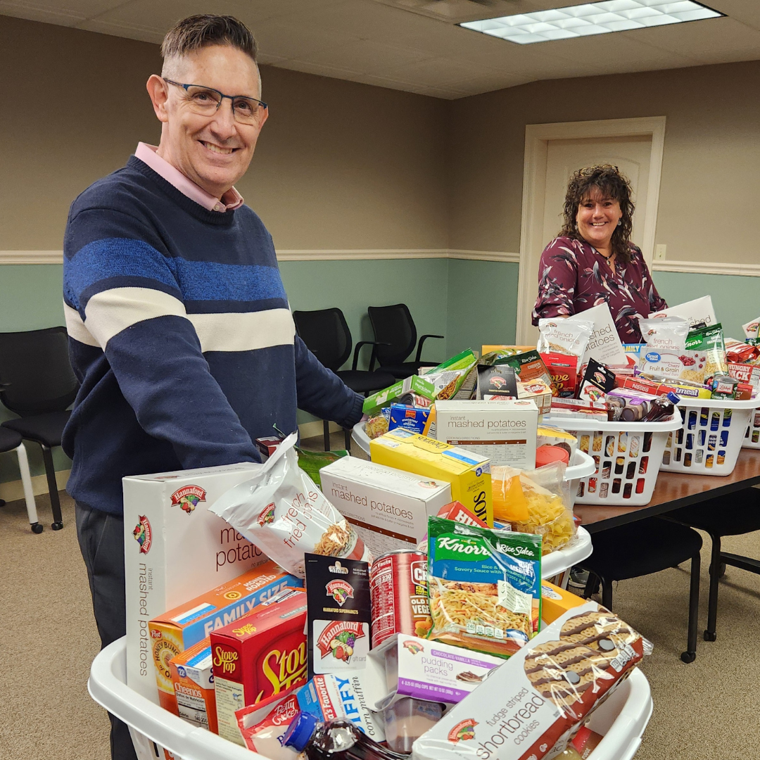 St. Gabes Church Thanksgiving Basket Donation